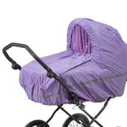 BabyTrold Regnslag b.v med myggenet Lilla